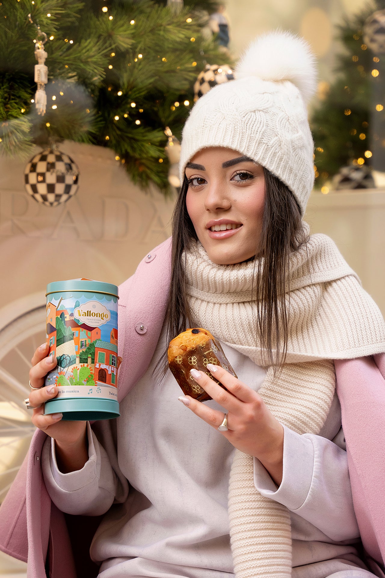 Panettone Classico Senza Glassa 100 g Nella Coloratissima Latta Musicale