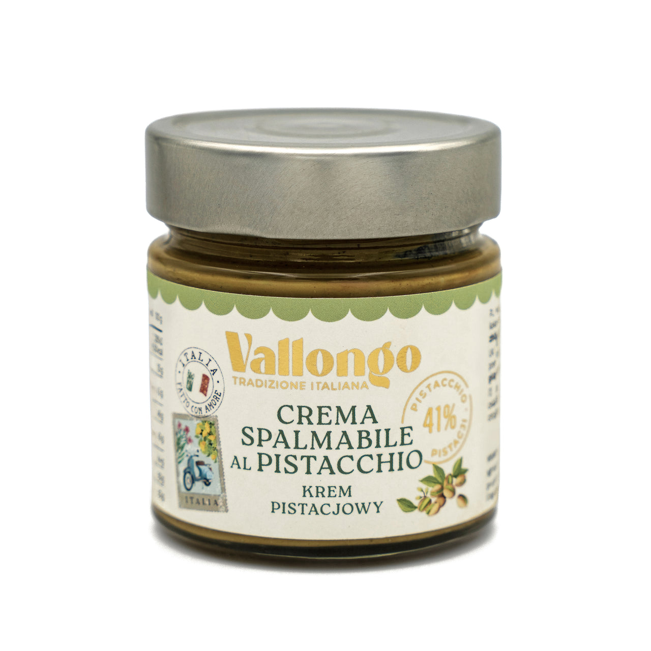 Crema Spalmabile al Pistacchio Tostato 41%