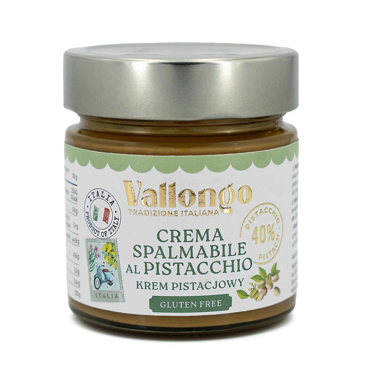 KREM PISTACJOWY 40% - 210 G