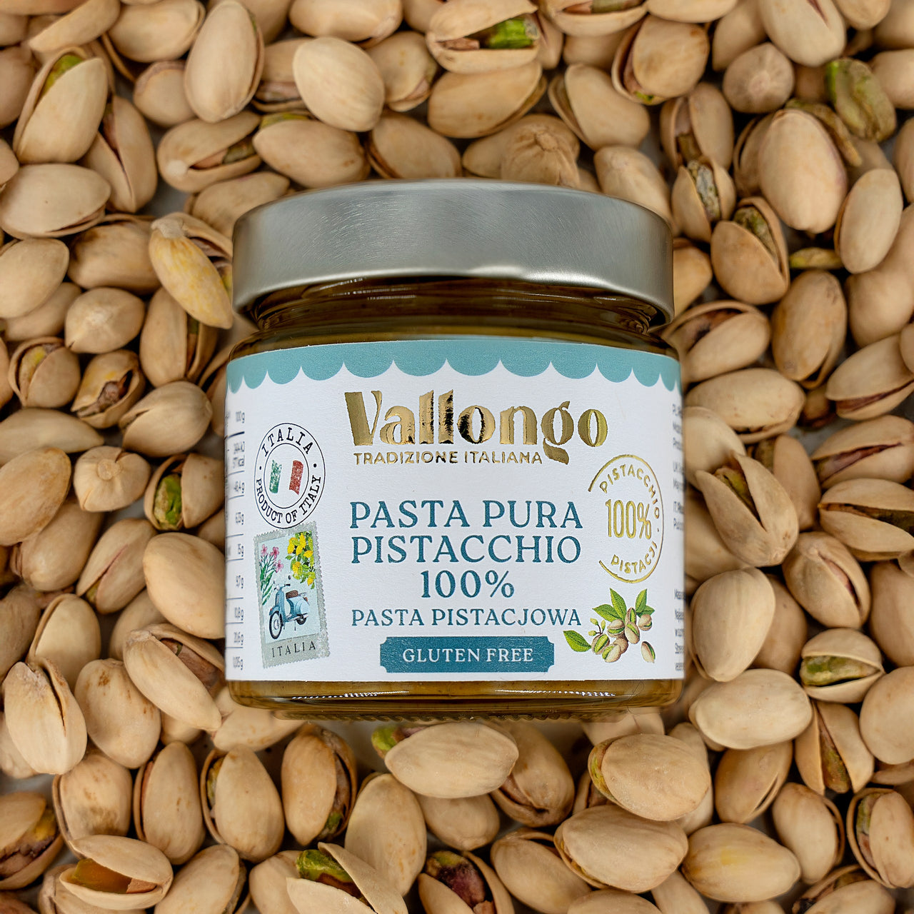 PASTA PISTACJOWA 100% -. 190 g