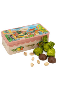 Thumbnail for CZEKOLADKI Z NADZIENIEM O SMAKU PISTACJI  W OZDOBNEJ METALOWEJ PUSZCE 180 G