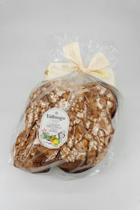 Thumbnail for COLOMBA Wielkanocne Drożdżowe Ciasto ze Skórkami Pomarańczowymi z Sycylii 1 Kg w Torbie z Ozdobną Kokardą