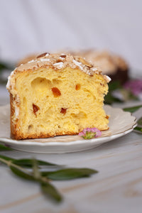 Thumbnail for COLOMBA Wielkanocne Drożdżowe Ciasto ze Skórkami Pomarańczowymi z Sycylii 1 Kg w Dużej Metalowej Puszce. 