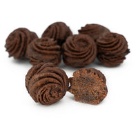 Thumbnail for CIASTECZKA MIODOWO-ORZECHOWE Z NADZIENIEM Z GORZKIEJ CZEKOLADY W TORBIE Z KOKARDĄ 250 G