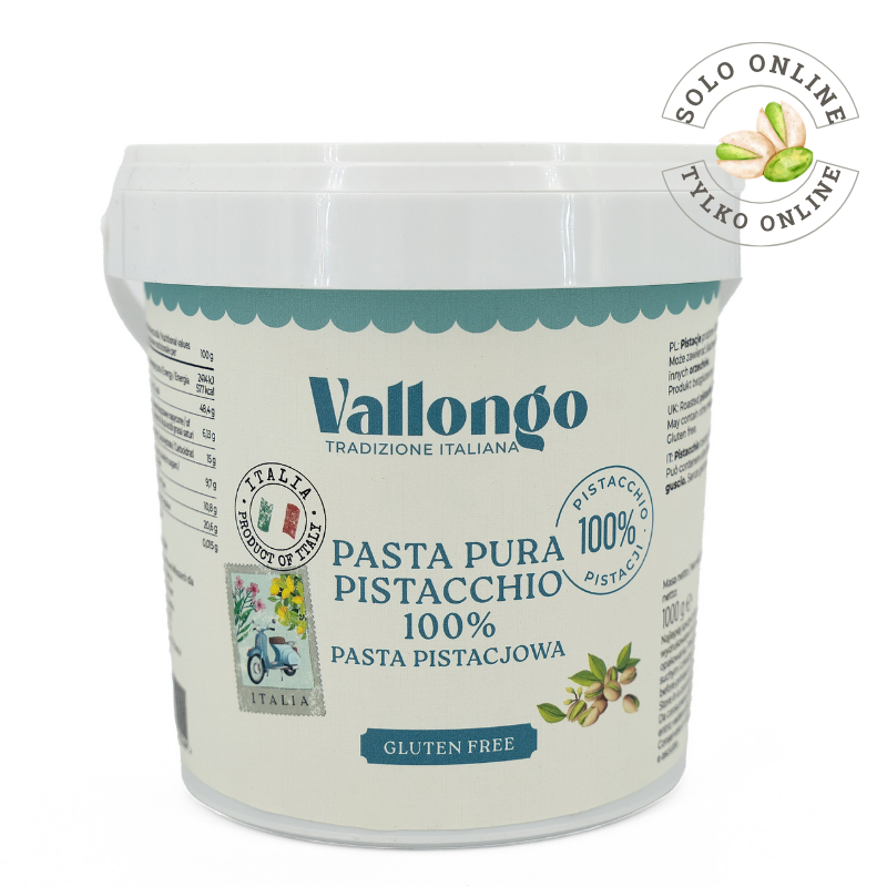 PASTA PISTACJOWA 100% 1 KG
